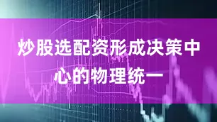 炒股选配资形成决策中心的物理统一